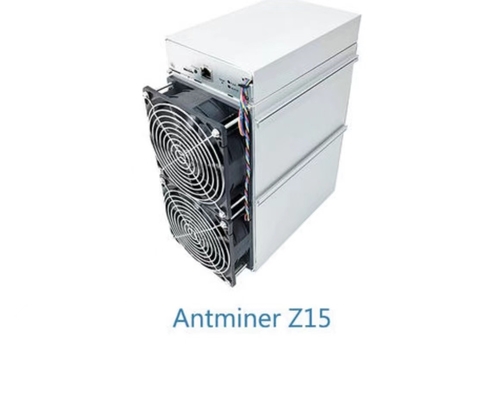 Z15 420K Zcash Asic Miner Bitmain Antminer 1510W खपत